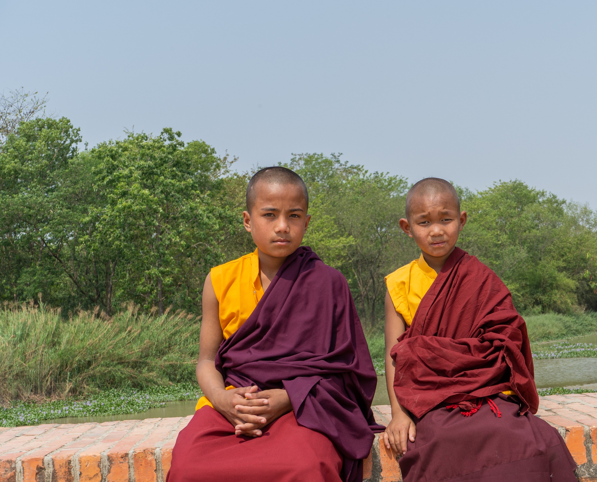 children monks